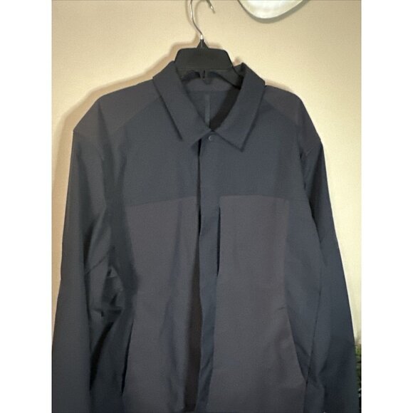 Lululemon Mens A20 Lululemon Snap - From Collared Jacket 2XL $148 - Picture 2 of 10